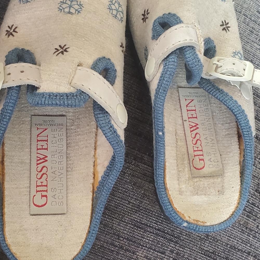 Geisswein Womens merino wool clogs EU36/ US size 6